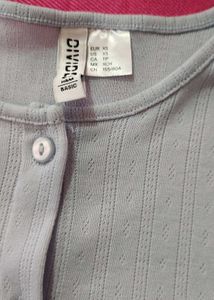 Cute Light Blue Top cardigan