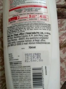 L&#39;oreal repair Shampoo
