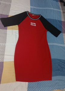 Red Bodycon Mini Dress