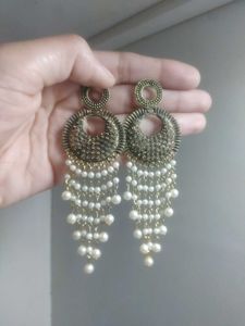 Pearl Drop Earrings 🔥 offer price