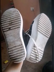 Used Black Sneakers