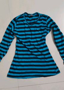 Striped Long Sleeve Top