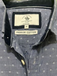 Blue Santabara Polo &amp; Racquet Premium Shirt