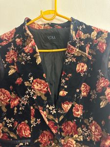 Floral Short Coat