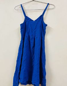 H &amp; m Blue Dress