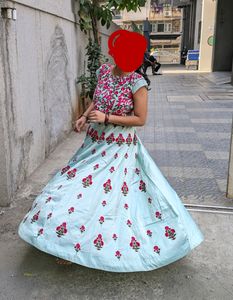 Embroidered Easy To Wear Lehenga