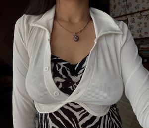White Crop Top