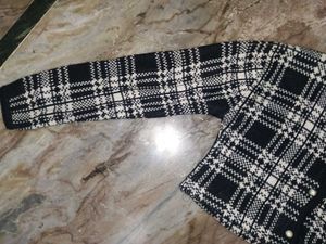 Vintage Plaid Cardigan