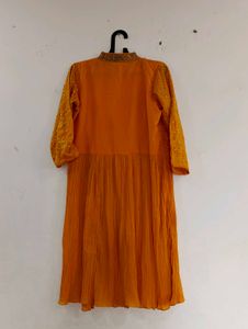 Elegant Mustard Kurta