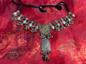 Statement Silver Necklace