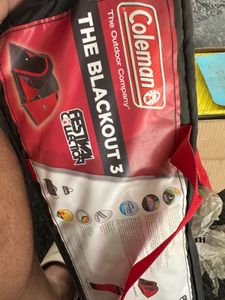 Coleman Outdoor Tent For 3 Person Dome Unused