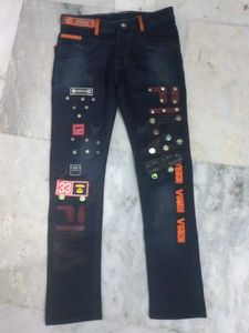 Designer Embellished Jeans