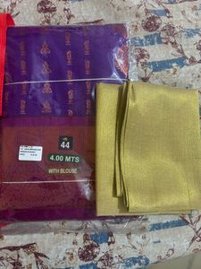 New Ethnic Pavadai Fabric/Saree with Blouse