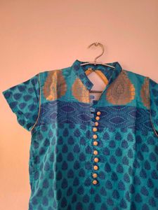 Elegant Blue Kurta