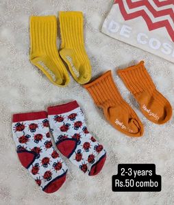 Cute Baby Socks Bundle (6 pairs)