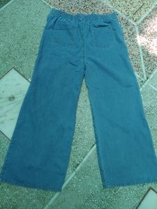 34"/36wide Legs Blue Jeans 👖 for Female