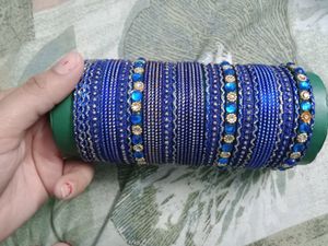 Beautiful Blue Color Ki Chudiyan