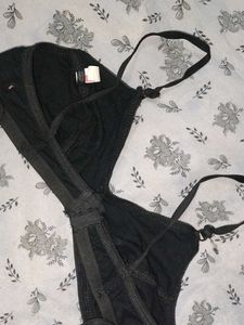 Black And Red Women Bra Size 34 To 36 Combo Set