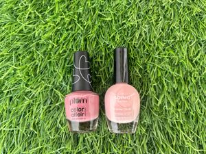 Set Of 3 Manhattan , Plum And Solimo Nail Paints