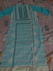 Its a &#34;W&#34; brand Kurta . Brand Size 10,  Measurements Are Given In Images. Will Fit To Size S