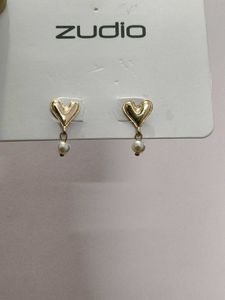 Zudio Heart Earrings