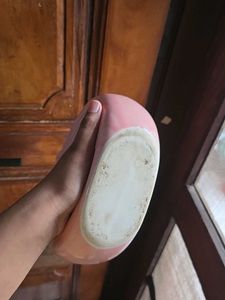 Pink Donut Vase Pure Ceramic