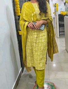 Elegant Yellow Kurta Set