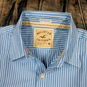 Hollister Striped Button-Down Shirt ✨