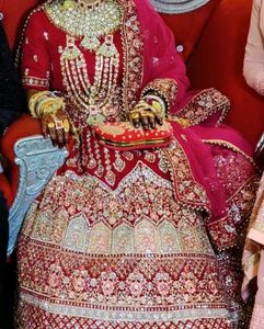 Lehenga Beautiful Colour  heavvy dupatta