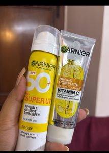 Garnier SPF &amp; Vitamin C Cleanser