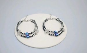 Evil Eye Anklets (Set of 2)