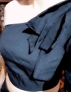 One Shoulder Blouse Top
