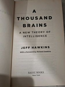 A Thousand Brains By Jeff Hawkins