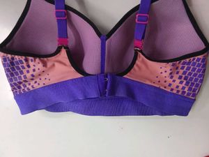 Triumph Women Sports Lightly Padded Bra (Purple)