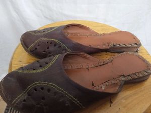 Brown Leather Flats