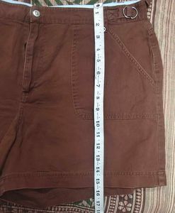 Girls Brown Shorts