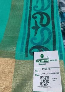 Premium Gorgeous Pure Cotton Printed Saree
