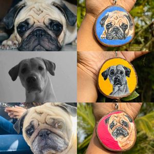 Custom Pet Keychain / Fridge Magnet