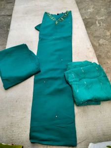 Cotton Soil Three Pcs Suit