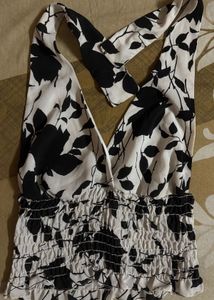 Floral Halter Top