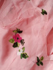 Pink Floral Dress