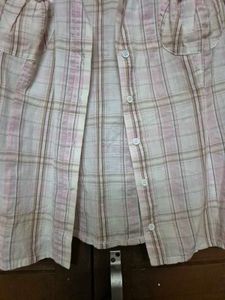 Plaid Sleeveless y2k Top