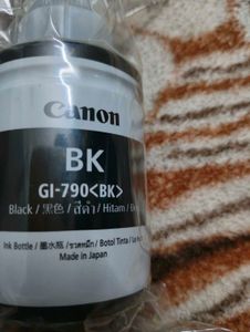 New Printer Ink- Black Colored