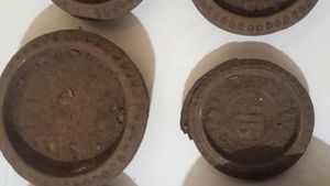 Antique Iron Metal Weights