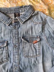Boys - 5-6 Year - Denim Shirt