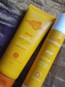 AQUALOGICA FACEWASH AND SUNSCREEN COMBO