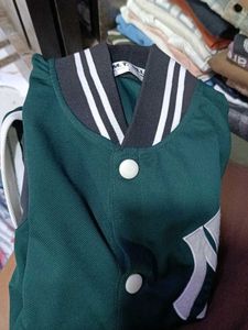 Green Varsity Jacket