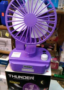Thunder Rechargeable Portable Fan
