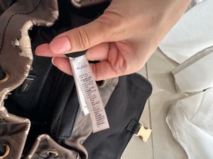 Aldo backpack with logo pattern