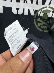 Aape By A Bathing Ape Black Tshirt